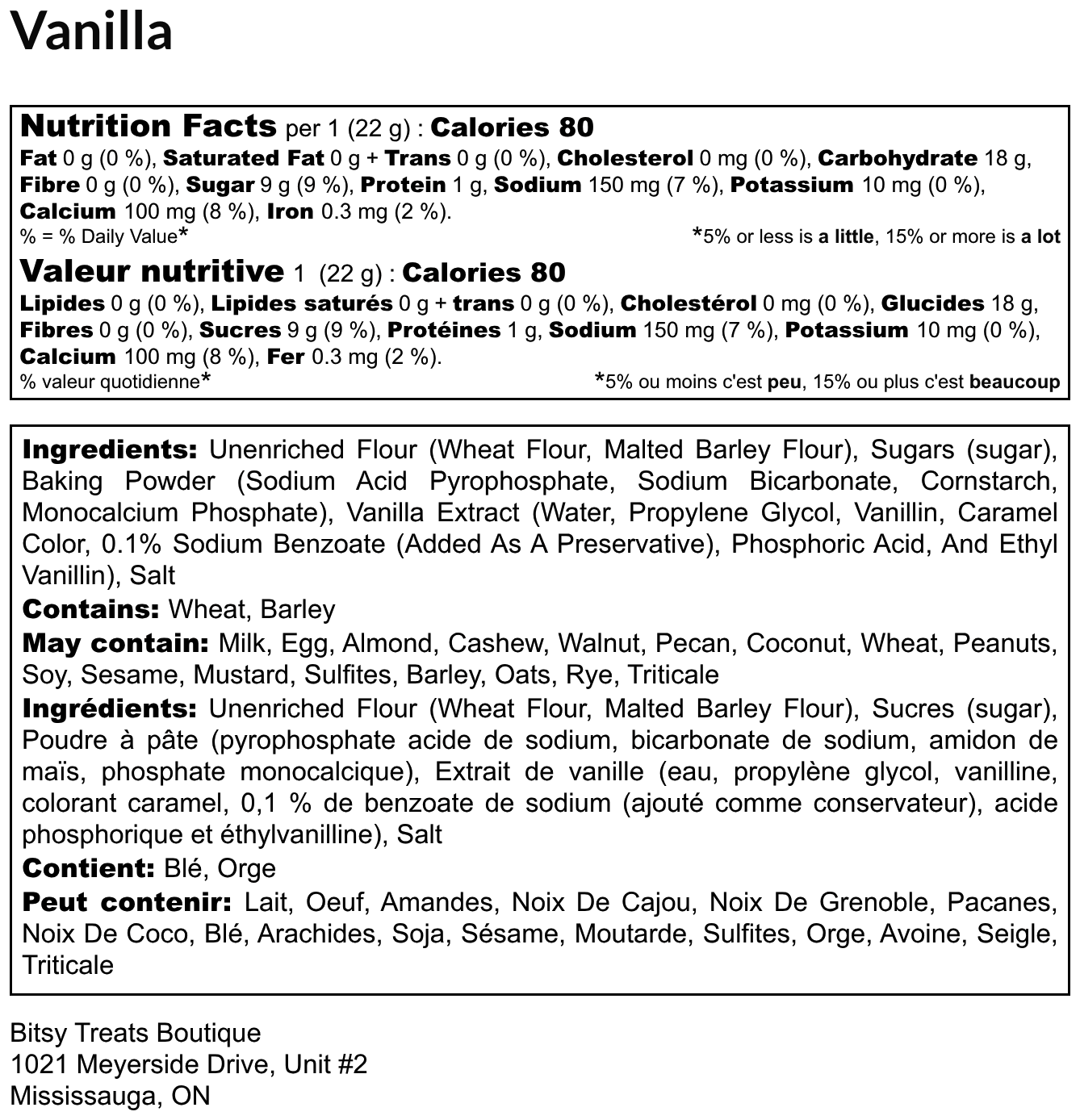 Vanilla Cake Mix